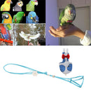 Adjustable Parrot Bird Harness Leash, Anti-Bite Training Rope & Bird FlightSuit,