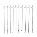 New 10pcs Needles Crochet Hook tool Bearded Hooked Supplies CraftsTools Supplies