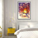 5D DIY Full Drill Diamond Painting Flame Light Cross Stitch Craft Kit Decor
