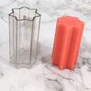 Transparent Plastic Candle Molds, Seven