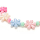 Baby Toddlers Necklace & Bracelet Flower Kids Gift Party Jewelry Baby 3c