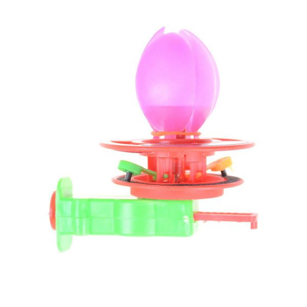 Outdoor Windmill Lotus Push Firestone Lotus Lamp Kids X-mas Gift Toys ME