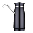 Bottle Water Pump Dispenser Automatic Drinking Black ABS Shell Stainless S SUK
