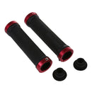 Utility Mountain Bicycle Bike handlebar Rubber Grip handlebar bushings Red B7Q9