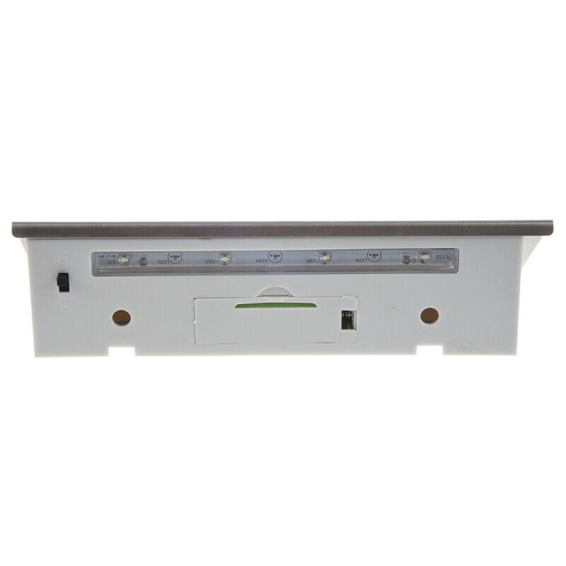 18cm Solar 4 LED stainless steel house number light solar lamp house number