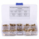 150pcs/Box Knurl Insert Nuts M3 Threaded Insert Screws Assortment Set Kit I O2I7