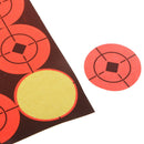 360pcs Dia. 1" Round Adhesive Shooting Targets Dots - Fluorescent Orange