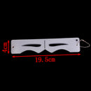 1Pc microblading eyebrow stencil makeup reusable measuring 'shaper tattoo ru ES