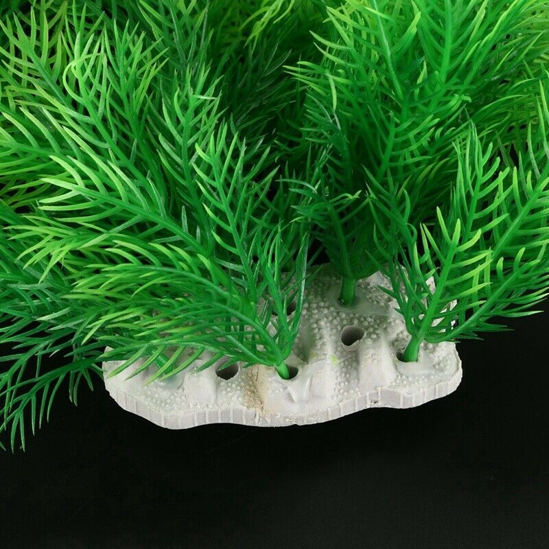 30cm artificial plants plastic for aquarium fish interior decoration N5O3