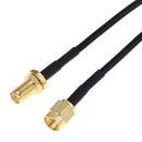8M RG174 SMA Male to SMA Female  Antenna Extension WiFi Router Cable Adapter FT