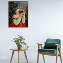 5D DIY Diamond Painting Drinking Women Cross Stitch Embroidery Rhinestones