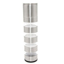 Outdoor Bbq Picnic Sauce Bottle Set Stainless Steel Seasoning Box Transpare