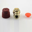 3/8" High 7/16" Low AC A/C Conversion Adapter R12 to R134a Quick Disconnect