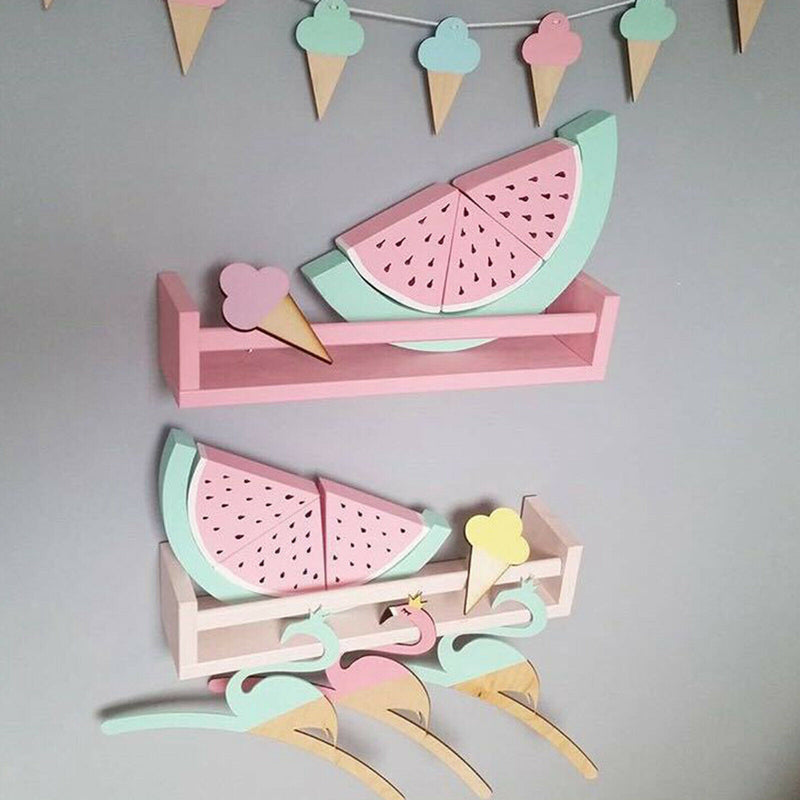 Wood Stacking Nesting Blocks Stacker Match Shape Imagine Learning DIY Toys