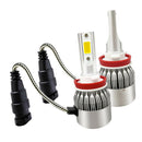 Auto Car COB LED Fog Headlight Bulbs  Hi/Lo Beam Lamps H11