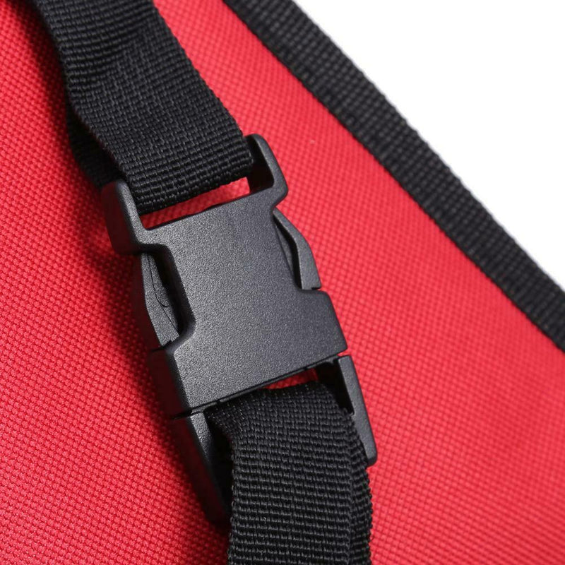 Pet Car Safety Seat Breathable Waterproof Cat Dog Travel Carrier Bag (Red) A