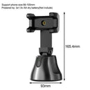 Smartphone Gimbal 360 Rotation for Vlog Video Record Face  Black