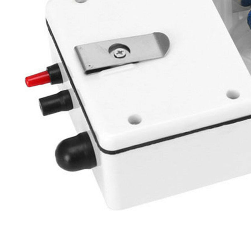 Aquarium Battery Operated Fish Tank Air Pump Aerator Oxygen W/ Air Ston Hot L8W8