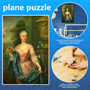 1000pcs Paper Puzzles Jigsaw Women Oil Painting Kids Adults Assemble Toys