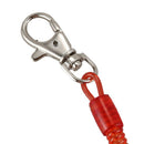 Red Yellow Green Spring Plastic Elastic Coil Key Chain Key Chain Rope