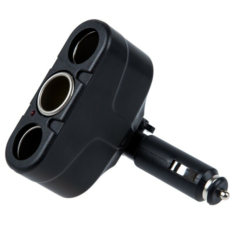 3 way Socket Car Cigarette Lighter Splitter Led Adapter