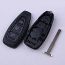 3 Button Smart Remote Key Shell Cover Fit For Ford Mondeo Fiesta Focus Titanium