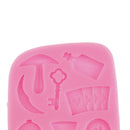 Cake Silicone Molds Alice In Wonderland Cupcake Sugarcraft Mould Baking ME