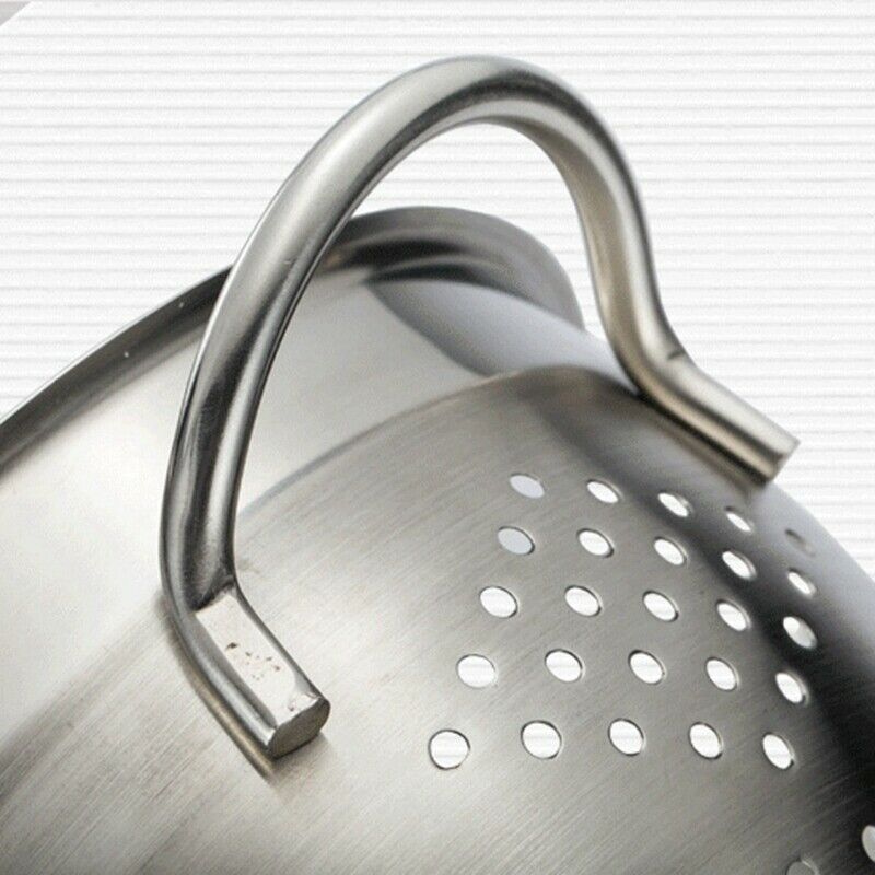 Stainless Steel Drain Basket, Vegetable Basket, Fruit Basket, Vegetable Bas K8L6