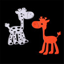 Cute Giraffe Metal Cutting Dies Stencil For Scrapbooking DIY Album Cards DecorLJ