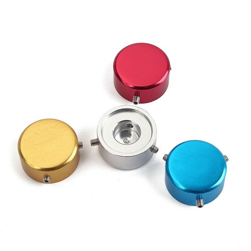 4PCS Guitar Pedals Footswitch Topper Aluminium Alloy Guitar Effect Foot Nai