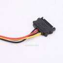 PC Desktop ATX 24Pin Dual PSU Power Supply Sync Starter Extender Cable Connector