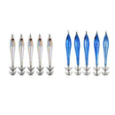 10pcs Fishing Lure Hard Squid Octopus Cuttlefish Catch Baits Tackle Fishhook