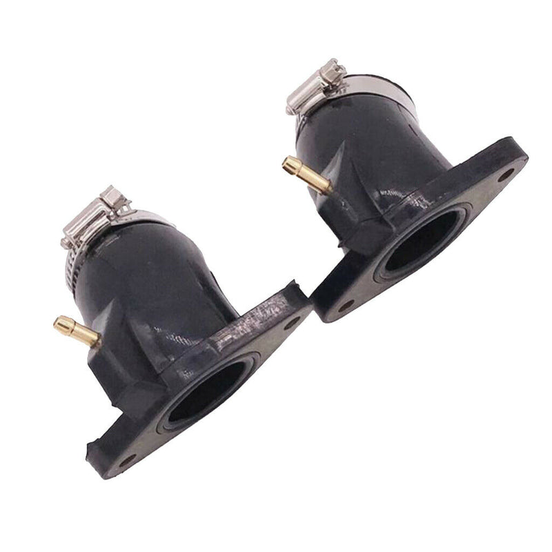 1 Pair Carburetor Intake Pipe Manifold and Clamp for Yamaha V Star XVS650