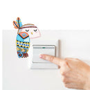 DIY Owl Diamond Painting Luminous Switch Stickers Bedroom Home Wall Decals