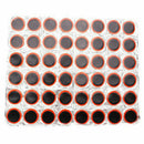 48pcs 25mm Bike Bicycle Cycling Tire Tyre Tube Puncture Repair Rubber Patch Kit