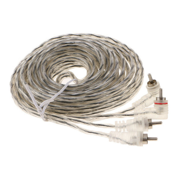 2RCA Male to 2RCA Male Plastic Shell Stereo Audio Cable, RCA Cable - 5m