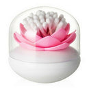 Hot Chic Lotus Flower Cotton Bud Holder Toothpick Case Cotton Swab Box Home V4V4