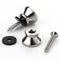 Guitar Bass Chrome Metal End Pin Strap Buttons Locks Cushion Screws (16Pcs)