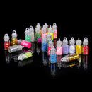 24Pcs Glitter filler fluffy box toys for children DIY kit accessories!N