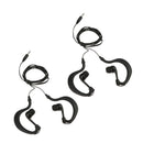 2 Pieces 3.5mm Earhook Sport Waterproof Earphone Headphone for iPod MP3