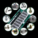 60 in 1 S2 Tool Steel Precision Screwdriver Nutdriver Bit Repair Tools Kit Se BX