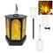 Solar Lantern Lights Outdoor Flame Hanging Garden Decor, Upgrade 99 LEDs