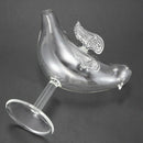 150ML Bird Shape Cocktail Goblet Glass Personality Molecular Smoked Modelli