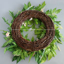 Spring Wreath for Front Door ,Summer Wreath Handmade ,19 Inch Wreath ,Farmhouse