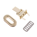 DIY Metal Clasp Turn Locks Twist Lock for Handbag Bag Purse Hardware Accessories