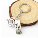 Naruto Kakashi Konoha Ninja Keychain Carved Hollow Pendant In Key Chains