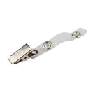 10x ID Badge Lanyard Key Card Holder Metal Badge Name Tag Lanyard Clip 3C