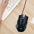 Wired Gaming Mouse 5500DPI 6-Button LED USB Optical Laptop Pro Gamer For PC X4G2
