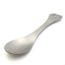 Outdoor Picinc Camping Spork Fork Spoon Backpacking 2 in1 Cookware Titanium Pro
