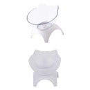 2pcs 15 Degree Tilted  Elevated Dog Bowl Raised Dog Feeder for Food & Water